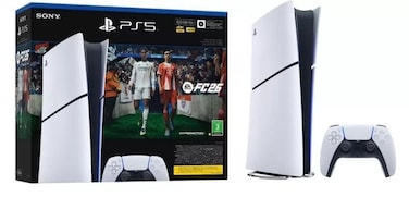 Sony PlayStation 5, 825GB, Slim, Digital, with FIFA 26
