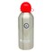 Atlas Stainless Steel Water Bottle With Red Cap, 600ml