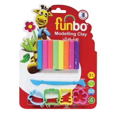 Funbo Modelling Clay Set 3 Years 150g
