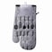 La Collection Home - Oven Mitten, Utility Print, 17 X 32 cm