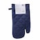 La Collection Home - Oven Mitten, Solid Navy, 17 X 32 cm