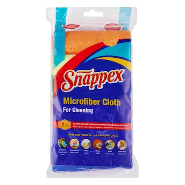 Snappex Microfiber Towel For Cleaning, 6 Pieces