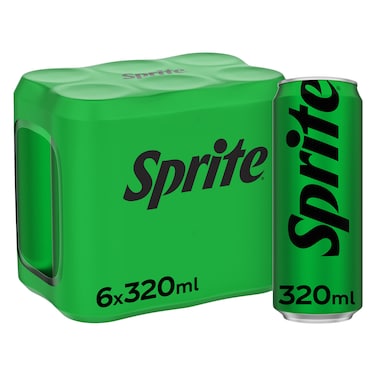 سبرايت زيرو 320مل ×6 عبوة