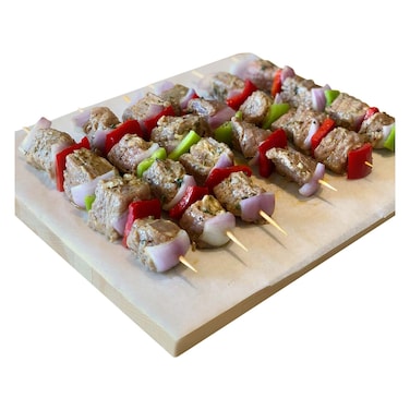 أسياخ لحم بقري متبلة