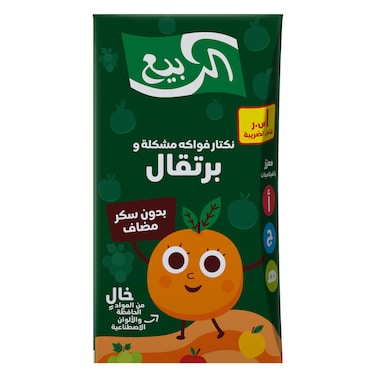 الربيع مشروب البرتقال والفواكه المختلطة 120 مل