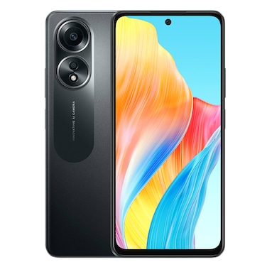 Oppo A58, 128GB Internal Memory, 4GB RAM, 4G, Black