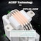 وحدة تحكم مراوح ARGB من Thermalright تدعم 8 مجموعات من المراوح، وحدة تحكم مراوح الكمبيوتر ذات 8 منافذ 4 دبابيس، موزع مراوح ARGB 5 فولت - 3 دبابيس، معجون قوي، شفط مغناطيسي
