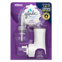 Glade Lavender Electric Scented Oil Refill 20 ml + Warmer