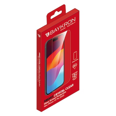 BAYKRON Screen Protector for iPhone 15 Pro