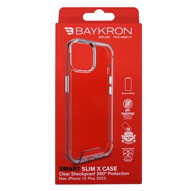 بيكرون غطاء شفاف لجهاز آيفون 15 بلس