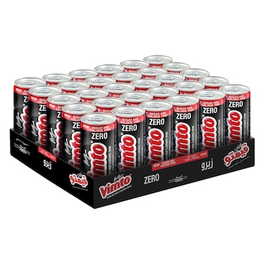 Vimto Fizzy Zero Sugar Original Sparkling Fruit Drink 250ml x Pack of 30