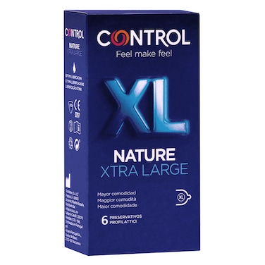 Control Feel - Nurture Extra Large Condoms, 6 Pieces