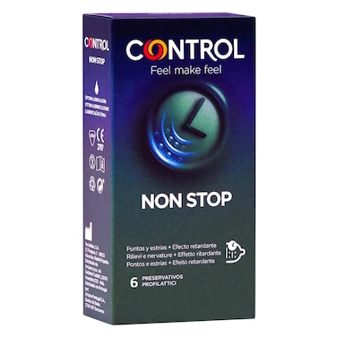 Control Feel Make Feel Non Stop Condoms 6 Pieces
