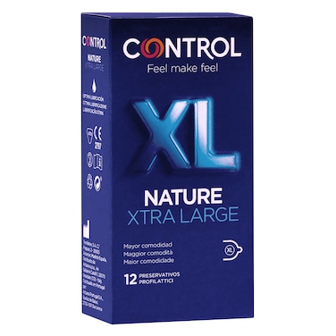 Control Feel Make Feel Nuture Xtra Large Condoms 12 Pieces
