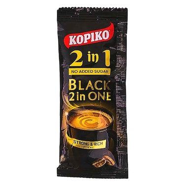 Kopiko 2 in 1 Black Instant Coffee 10g