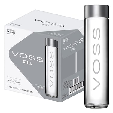 VOSS Mineral Water 800ml x12 (Glass)