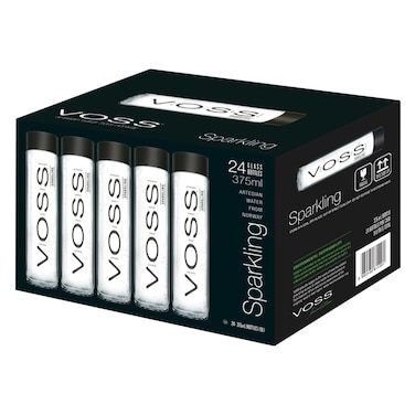 VOSS Sparkling Water 375 x24 (Glass)