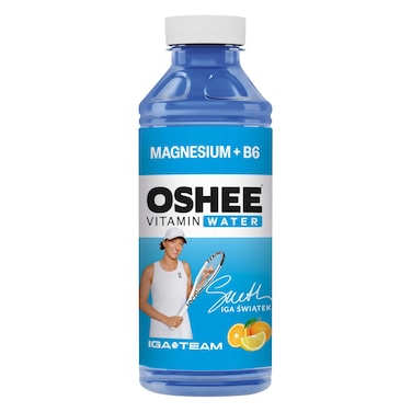 أوشي مشروب ماء فيتامين ومغنيسيوم + ب6، 555مل