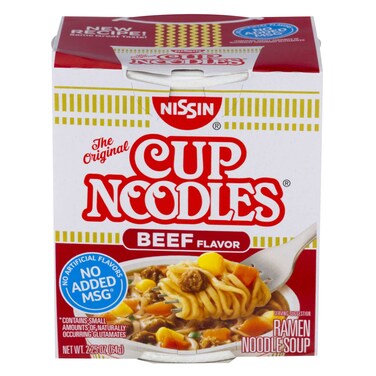 نيسين، نودلز مقلية باللحم البقري مع صلصة ترياكي 64 جرام