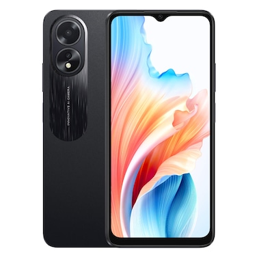 Oppo A18, 128GB Internal Memory, 4GB RAM, 4G, Black