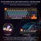 كيبورد العاب فايبر اكس اي من جاميون وماوس وقاعدة ماوس للالعاب - مجموعة الكل في واحد Usb، شفاف