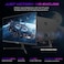 GAMEON 24&rdquo; IPS Gaming Monitor - QHD 2K Resolution, 180Hz, 0.5ms Response Time, HDMI 2.1, FreeSync G-Sync, Built-in Speakers, HDR Ready, Console Compatible, GOAE24QHD180IPS - Black