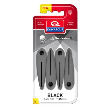 Dr Marcus Neutra Air Freshener Fresh Black 4pcs