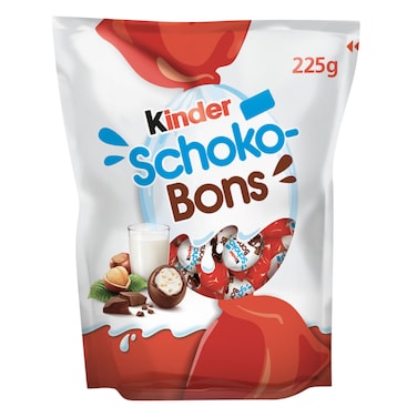 Kinder Schoko-Bons Hazelnut Milk Chocolate 225g