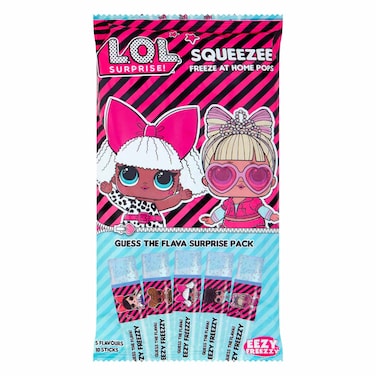 L.O.L. Surprise Cola Raspberry Watermelon Tutti Frutti And Lemon Freeze Pop Assorted 500ml