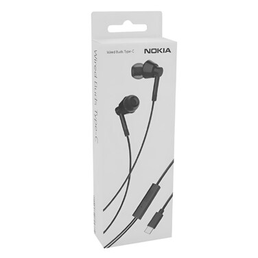 Nokia Wired Earbuds Type-C (WB102) Black