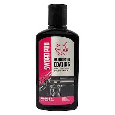 SWORD PRO Dashboard Coating SW-0137 300ml &ndash; Long-Lasting Shine, UV Protection, Anti-Fade Interior Polish for Plastic, Vinyl, ABS

