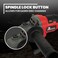DEFAONS 48V Battery-Powered Angle Grinder with Dual Batteries, Spindle Lock Button, For Cutting, Grinding &amp; Polishing


