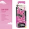AROMA Car Air Freshener Butterfly Design &ndash; Bubble Gum Fragrance, Clip-on Vent Perfume, 2pcs Pack

