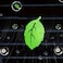 AROMA Clip-On Car Air Freshener &ndash; Mini Leaf Style, Long-Lasting Lemon Scent, Leak-Proof Solid Design (2 Pcs)


