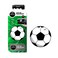 AROMA Car Air Freshener &ndash; Black Fragrance &ndash; Soccer Ball Shape &ndash; Vent Clip Design &ndash; Long Lasting Scent &ndash; For Car, SUV, and Truck Interiors


