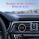 Dr. Marcus Fresh Cotton Car Air Freshener   AC Vent Clip   45-Day Long-Lasting Scent   Stylish Round Design


