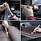 Car Detailing Brush with Natural Bristles &ndash; Soft Interior and Exterior Cleaning Tool for Vents, Wheels, Grille, Dashboard, Seats, Gaps &ndash; Wooden Handle ( 4 pcs )
