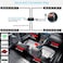 Car LED Ambient Light Kit with Sound Sensor &ndash; 4 RGB Light Bars with Remote Control &ndash; USB Powered Interior Atmosphere Lights for Footwell, Dashboard, Seat &ndash; 7 Color Modes &ndash; A13

