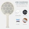Sanford Rechargeable Mosquito Bat Zapper - 3500V Power, USB Charging, Lightweight Design

