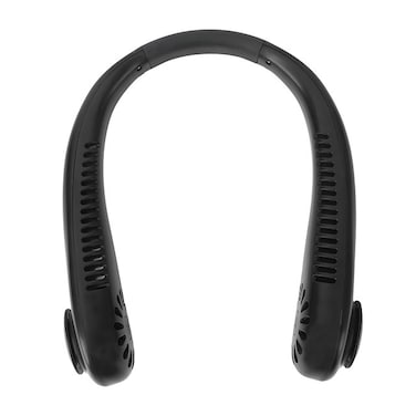 مروحة رقبة معلقة بدون ريشة X9، بطارية قابلة لإعادة الشحن 4000 مللي أمبير/ساعة، تدفق هواء بثلاث سرعات، شحن USB، تصميم آمن بدون شفرات، للاستخدام الداخلي والخارجي