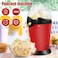 DLC Popcorn Maker Machine 1200W &ndash; Hot Air Electric Popcorn Popper with On/Off Switch, No Oil Required, Red, Model DLC-PC2701

