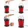 DLC Popcorn Maker Machine 1200W &ndash; Hot Air Electric Popcorn Popper with On/Off Switch, No Oil Required, Red, Model DLC-PC2701

