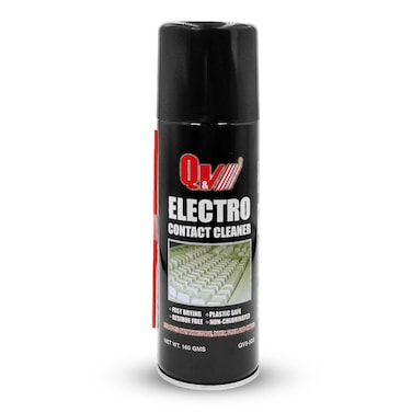 Q&amp;V Electro Contact Cleaner - Fast Drying, Residue-Free, Non-Conductive Cleaner for Electronics

