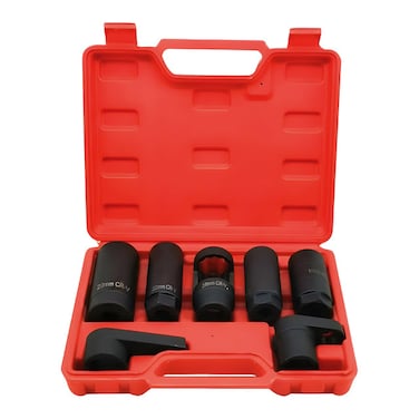 DEFAONS 7-Piece Ball Joint Press Tool Set &ndash; Heavy Duty Kit for Removal and Installation of Press-Fit Upper &amp; Lower Ball Joints &ndash; Includes Durable Case for Easy Storage and Transportation