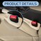 Car Seat Gap Filler Plug - Universal Fitting Design - Fills Seat Gaps to Prevent Item Drop - Easy to Install and Remove - Storage Organizer Pad with Seatbelt Slot - 2PCS Set

