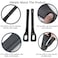 Car Seat Gap Filler Plug - Universal Fitting Design - Fills Seat Gaps to Prevent Item Drop - Easy to Install and Remove - Storage Organizer Pad with Seatbelt Slot - 2PCS Set

