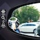 مجموعة مرايا النقطة العمياء 3XR 4 في 1 - زجاج دائري عالي الدقة - 1.5 بوصة، 2 بوصة، 3 بوصة، 3.75 بوصة - مرايا محدبة لاصقة بزاوية واسعة ومقاومة للماء - ذاتية اللصق لمرآة الرؤية الخلفية الجانبية للسيارة