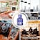 BLACK ODOR Aroma Reed Diffuser 60ml Purple &ndash; Essential Oil Air Freshener Long-Lasting Spill-Proof for Car Home Office Restaurant

