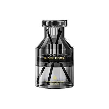 معطر جو من بلاك أودور، 60 مل، أسود - معطر جو برائحة الزيوت العطرية، مقاوم للانسكاب، عطر يدوم طويلًا، مناسب للسيارة والمنزل والمكتب