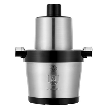 السيف - مفرمة لحم كهربائية، تحكم بسرعتين، وعاء وشفرة من S/S، شفرات مزدوجة، غطاء S/S، فرم اللحوم، الأسماك، الخضروات 6 لتر، 1000 واط (E02503)